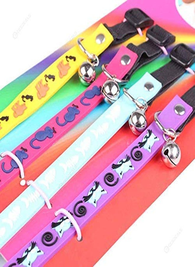 Pet Guard Silicone Pet Dog Cat Collar Ring (Medium, Colour and Design May Vary) - Image 4